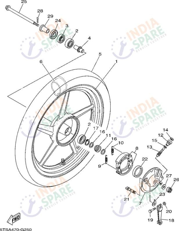 FRONT WHEEL